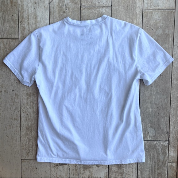 Nike Just Do It Korean Logo Print White T-shirt - Picture 4 of 5